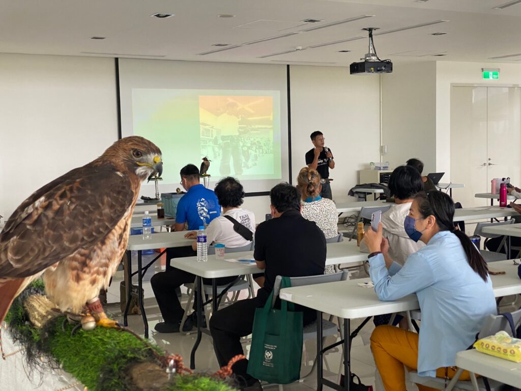 猛禽等多元課程培訓 圖片提供:  臺東縣環境保護局水質保護科