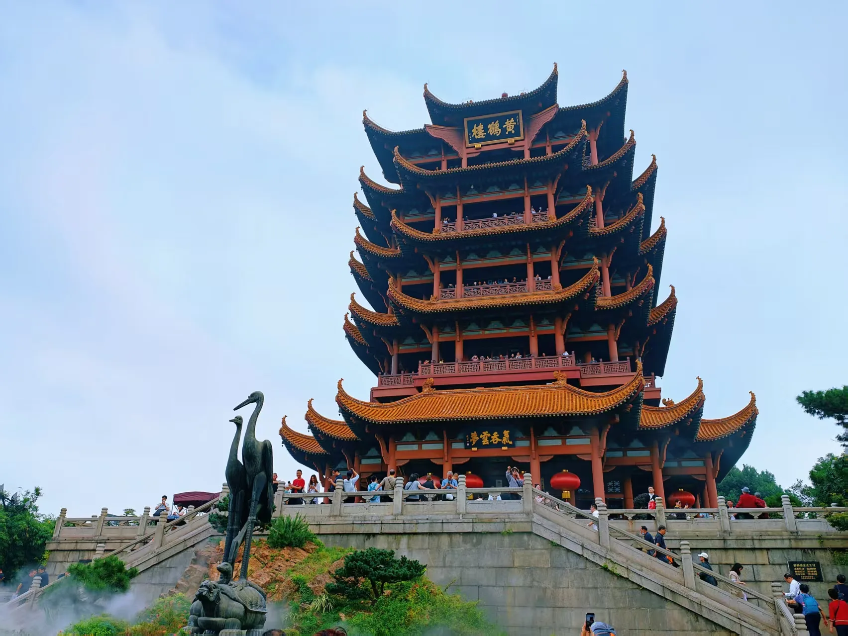 台青武漢行從空軌到黃鶴樓 看見城市速度與厚度